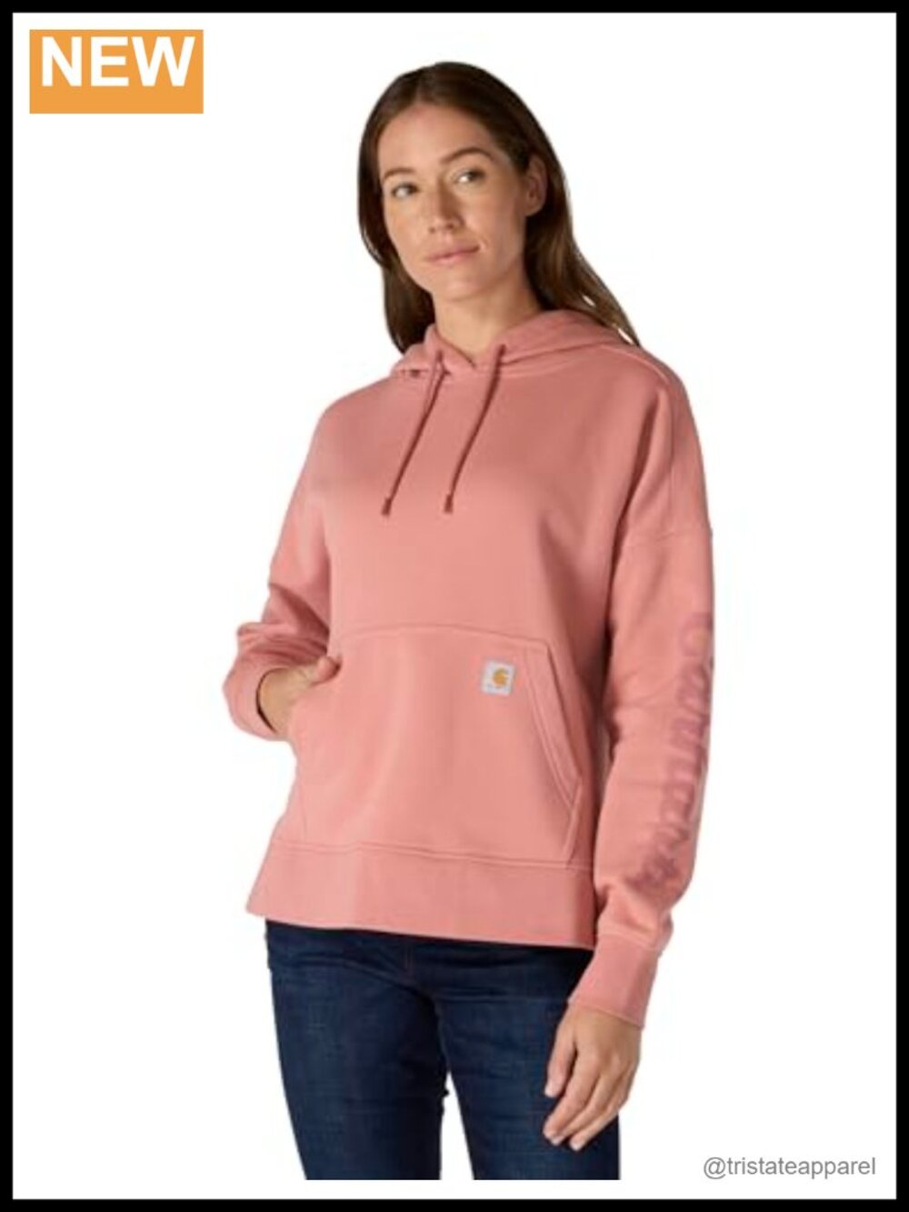 Oversized Midweight Hooded Graphic Sweatshirt Pullover